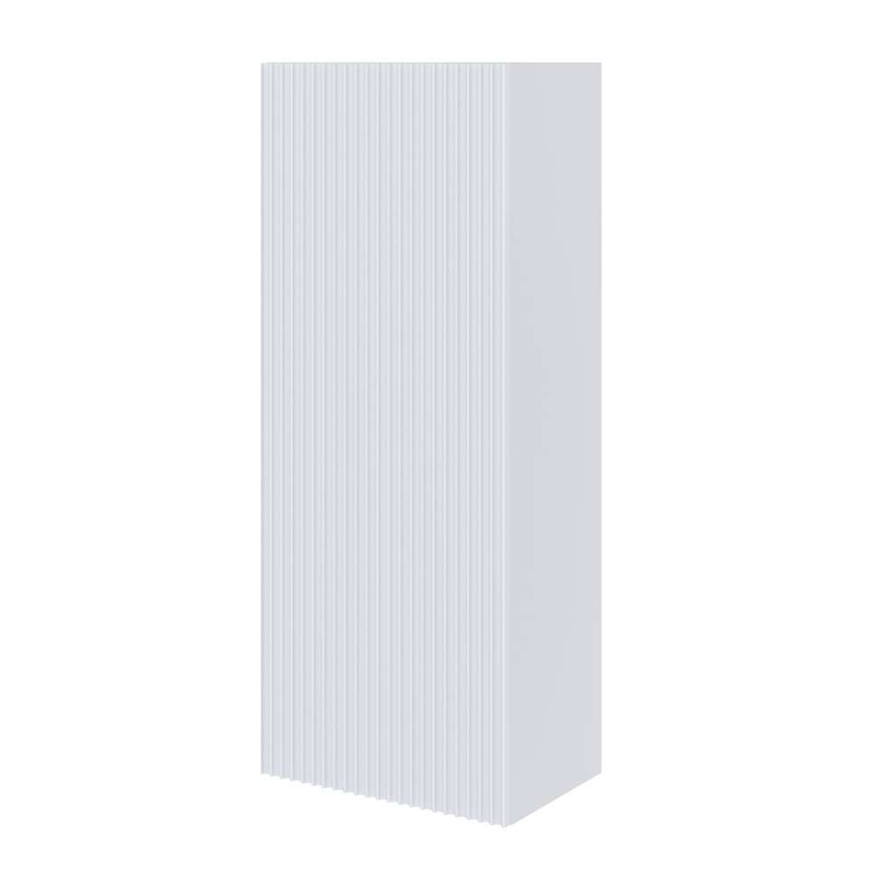 Шкаф навесной Сириния белый/МДФ белый снег