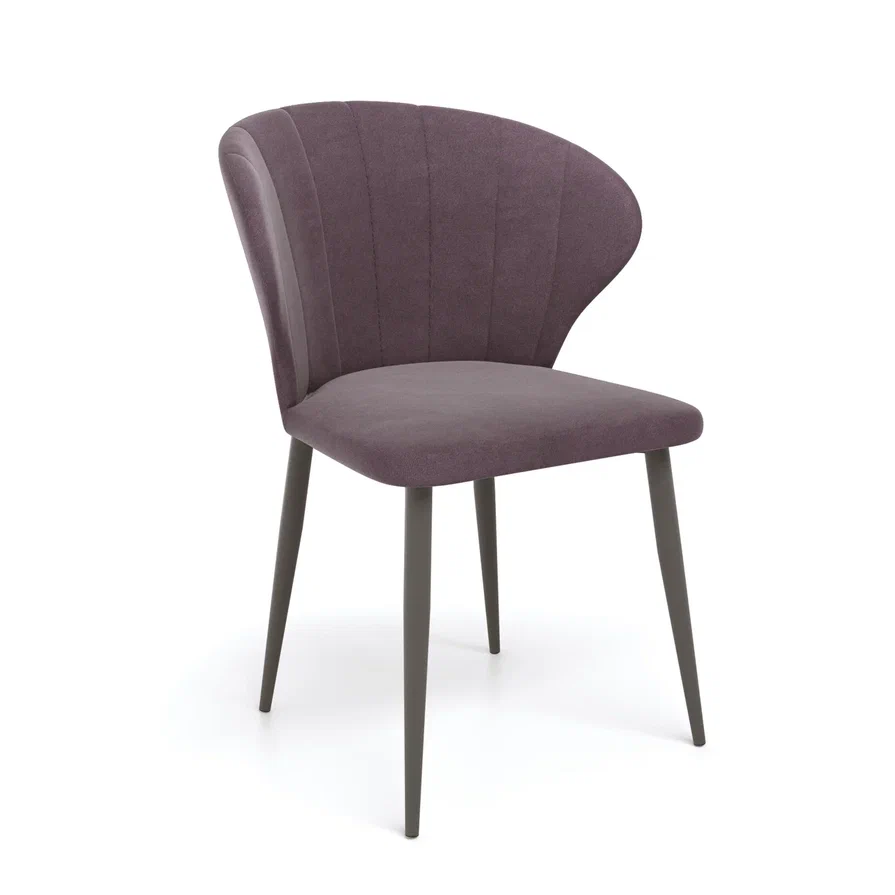 Стул Капри ULTRA PLUM каркас графит