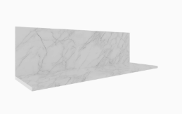 Столешница 38 мм / Мрамор белый