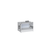 Прихожая Мадрид Тумба 0.7 белый/ателье белый